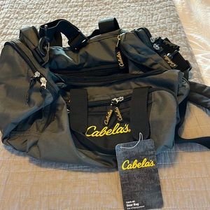 Cabelas catch all gear bag.